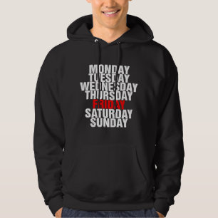 Sudadera Días de la semana