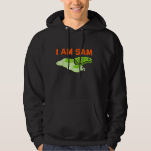 Sudadera Días divertidos de jamón verde frito y huevos soy