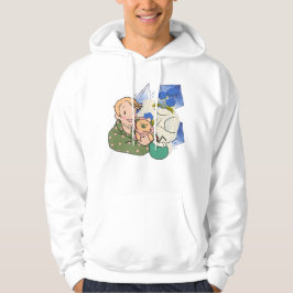 Sudadera Días dulces de coco y cachorros abrazados