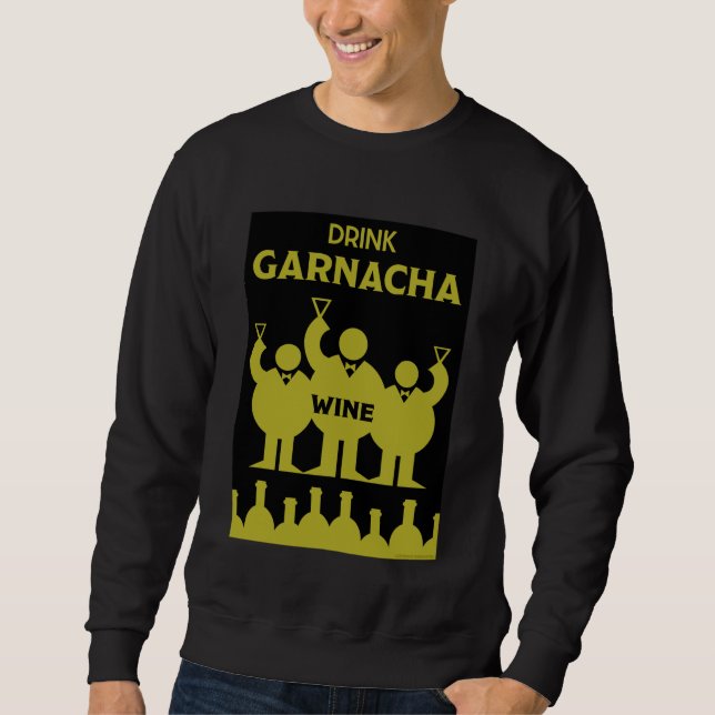 Sudadera Días internacionales del vino Garnacha (Anverso)