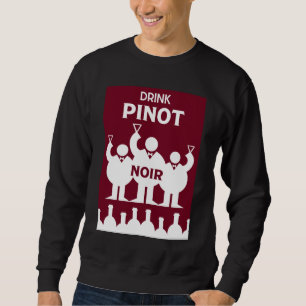 Sudadera Días internacionales del vino Pinot Noir T-Shirt