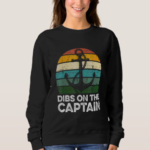 Sudadera Dibs en el capitán ancla vintage esposa del capitá