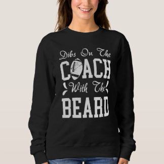 Sudadera Dibs en el entrenador con la barba del entrenador 