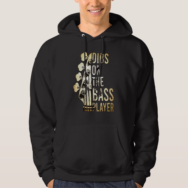 Sudadera Dibs On The Bass Player Guitar Musician 2 (Anverso)