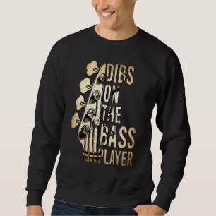 Sudadera Dibs On The Bass Player Guitar Musician 2