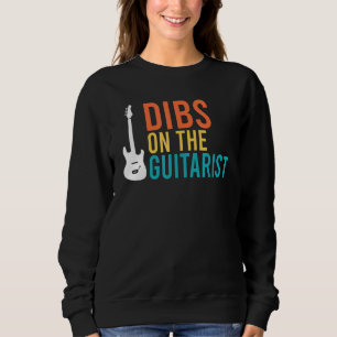 Sudadera Dibs sobre la guitarra con instrumentos musicales 