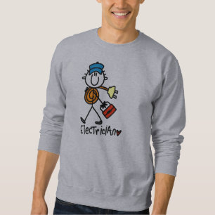 Sudadera Dibujante electricista de palitos