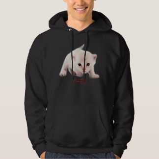 Sudadera Dibujar mano divertida Burmilla gato Japón papá ma