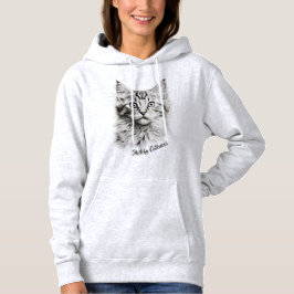 Sudadera Dibujo Adorable De Lápiz De Gatitos
