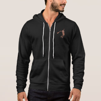 Sudadera Dibujo animado de barra de chocolate feliz – Snack