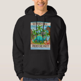 SUDADERA DIBUJO ANIMADO DE CITA DE DINOSAURIO
