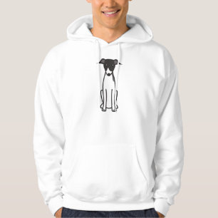 Sudadera Dibujo animado del perro del galgo italiano