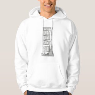 Sudadera Dibujo clásico de apartamento con escalinata de Nu