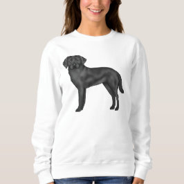 Sudadera Dibujo de perro de dibujos animados Labrador Retri