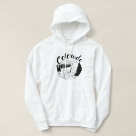 Sudadera Dibujo de tinta de camping de Colorado