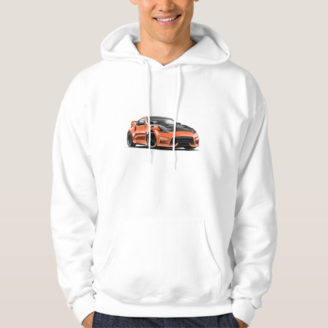 Sudadera dibujo del 370z (Anverso)