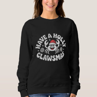 Sudadera Dibujo divertido de cangrejo de vacaciones para re