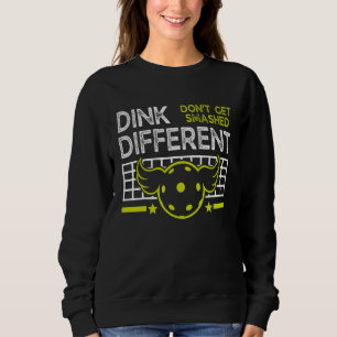Sudadera Dibujo Divertido de Pickleball Dink Diferente No T
