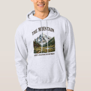Sudadera Dibujo Montaña Creación de Dios Cristiano