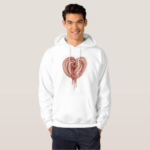 Sudadera Dibujo muscular de la bomba (corazón)