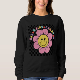 Sudadera Dibujos Animados De Jardín De Infantes Retro Para 