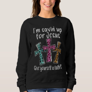 Sudadera Dibujos gráficos cristianos que Jesús salva