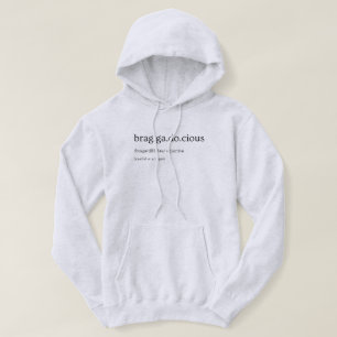 Sudadera Diccionario de Streetwear Definición de Braggadoci