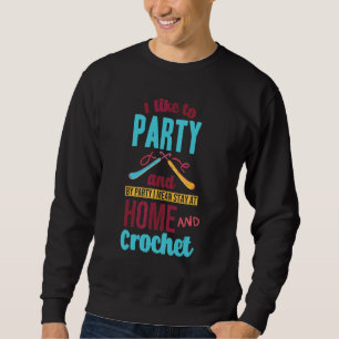 Sudadera Dicho de Costura Quilting Sastre Taylor Ganchillo