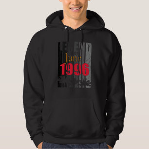 Sudadera Dicho de nacimiento de junio de 1996