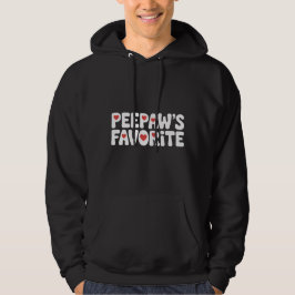 Sudadera Dicho favorito de Peepaw divertido Abuelo Familia