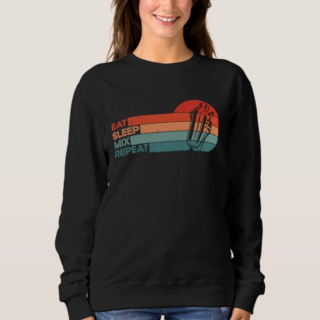 Sudadera Dicho Retro de Bartending Mixólogo Cantinero & Ba (Anverso)