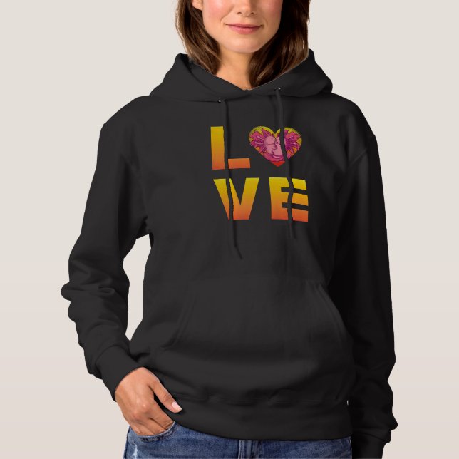Sudadera Dichos de Anfibios Axolotl 15 (Anverso)