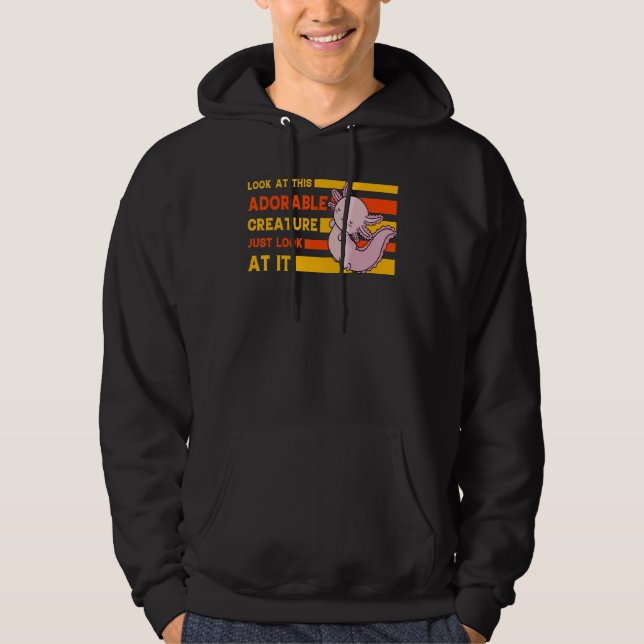 Sudadera Dichos de Anfibios Axolotl 22 (Anverso)