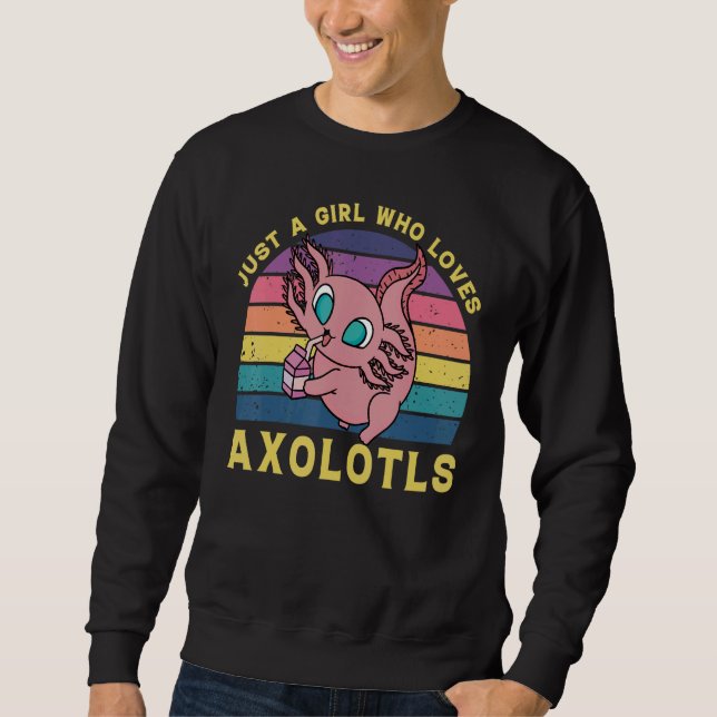 Sudadera Dichos de Anfibios Axolotl 3 (Anverso)