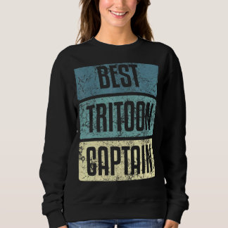 Sudadera Dichos de barco del mejor capitán Tritoon