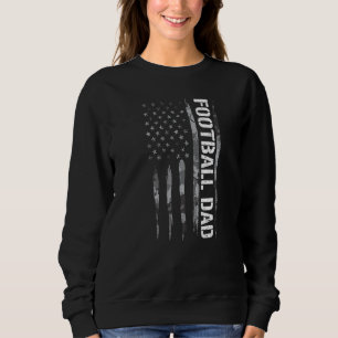 Sudadera Dichos de Papá de Fútbol Bandera Americana