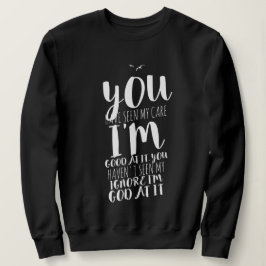 Sudadera dichos divertidos, vida Mujeres humor geek Moda Am