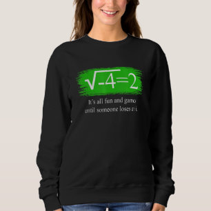 Sudadera diciendo matemáticas números complejos 1
