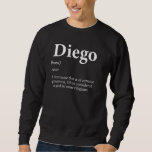 Sudadera Diego God Definition Funny First Name Birthday Die<br><div class="desc">Diego God Definition Funny First Name Birthday Diego Orde</div>