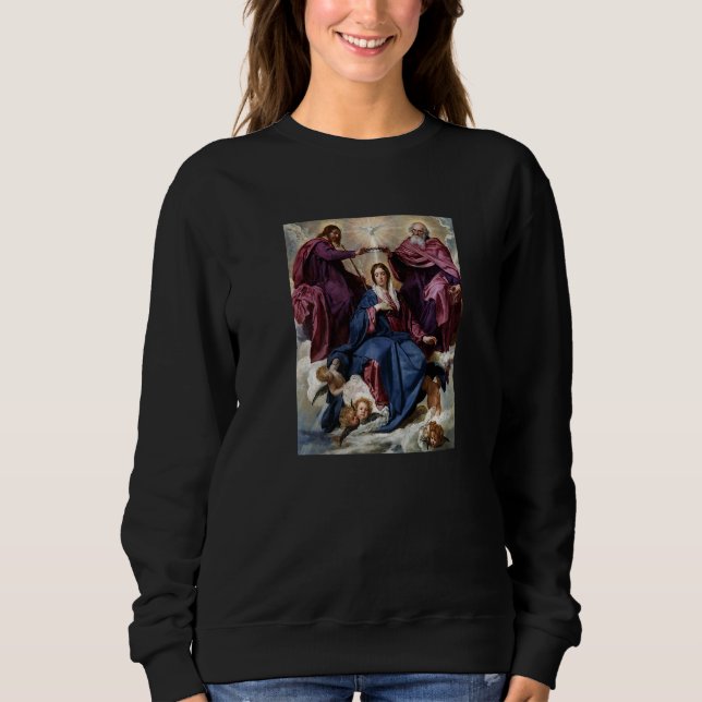 Sudadera Diego Velázquez 2 Coronación De La Virgen María (Anverso)