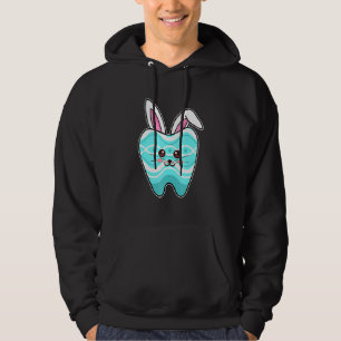 Sudadera Diente Diente Cuto Bunny Face Dentista Auxiliar De