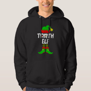 Sudadera Diente Elf Dentist Dental Clinical Teeth Elf Chris