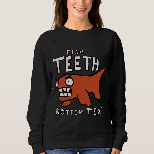 Sudadera Dientes de Pescado (Anverso)