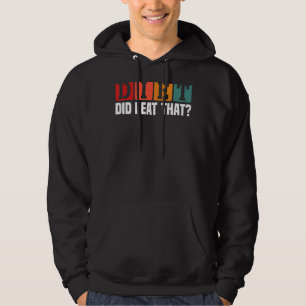 Sudadera Diet, ¿Comí Ese Entusiasta De Chef Del Maestro Gri