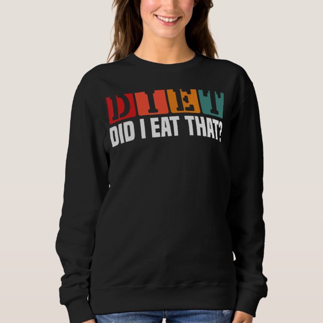 Sudadera Diet, ¿Comí Ese Entusiasta De Chef Del Maestro Gri (Anverso)