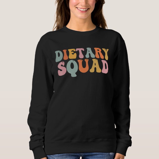 Sudadera Dietary Squad Appreciation Week Healthcare (Anverso)