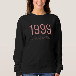 Sudadera Dietas de 1999 para mujeres nacidas en 1999 limita