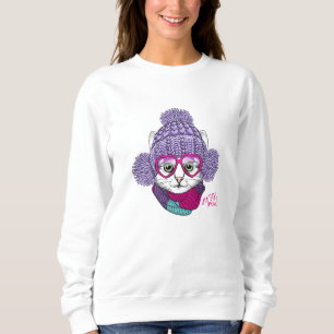 Sudadera Diga la camiseta del maullido