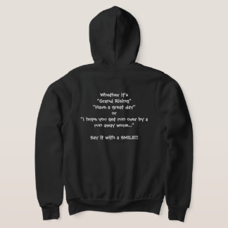 Sudadera Dígalo con una SONRISA