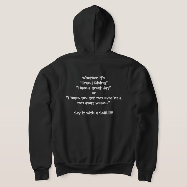 Sudadera Dígalo con una SONRISA (Distribución Reverso )